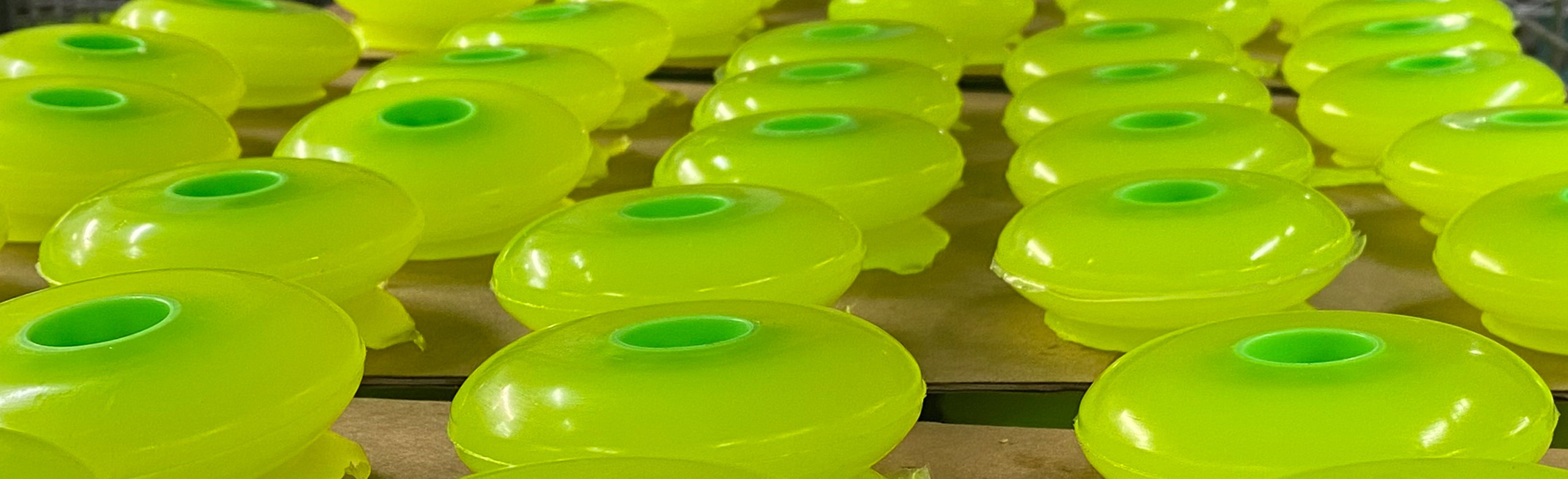 Polyurethane Wheels in Production